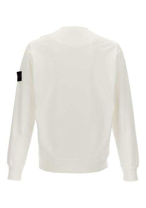 crew nek sweatshirt man ivory STONE ISLAND | K2S15 6100060 S0051V0093